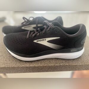 Brooks Women’s  Black and Gray Athletic Shoes - Ghost Size 11W